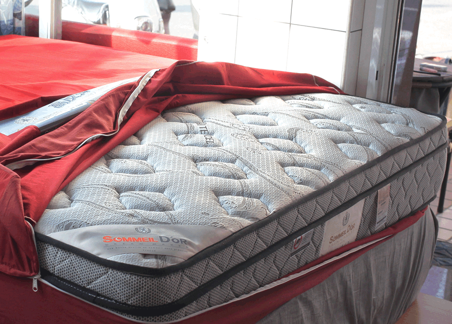 [屏東床墊工廠]高雄左營台灣製獨立筒床墊 鳳山雙人床墊，挑戰
