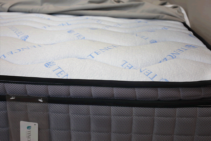 [屏東床墊]3線天絲獨立筒床墊-雙人床墊-3D立體透氣表層-